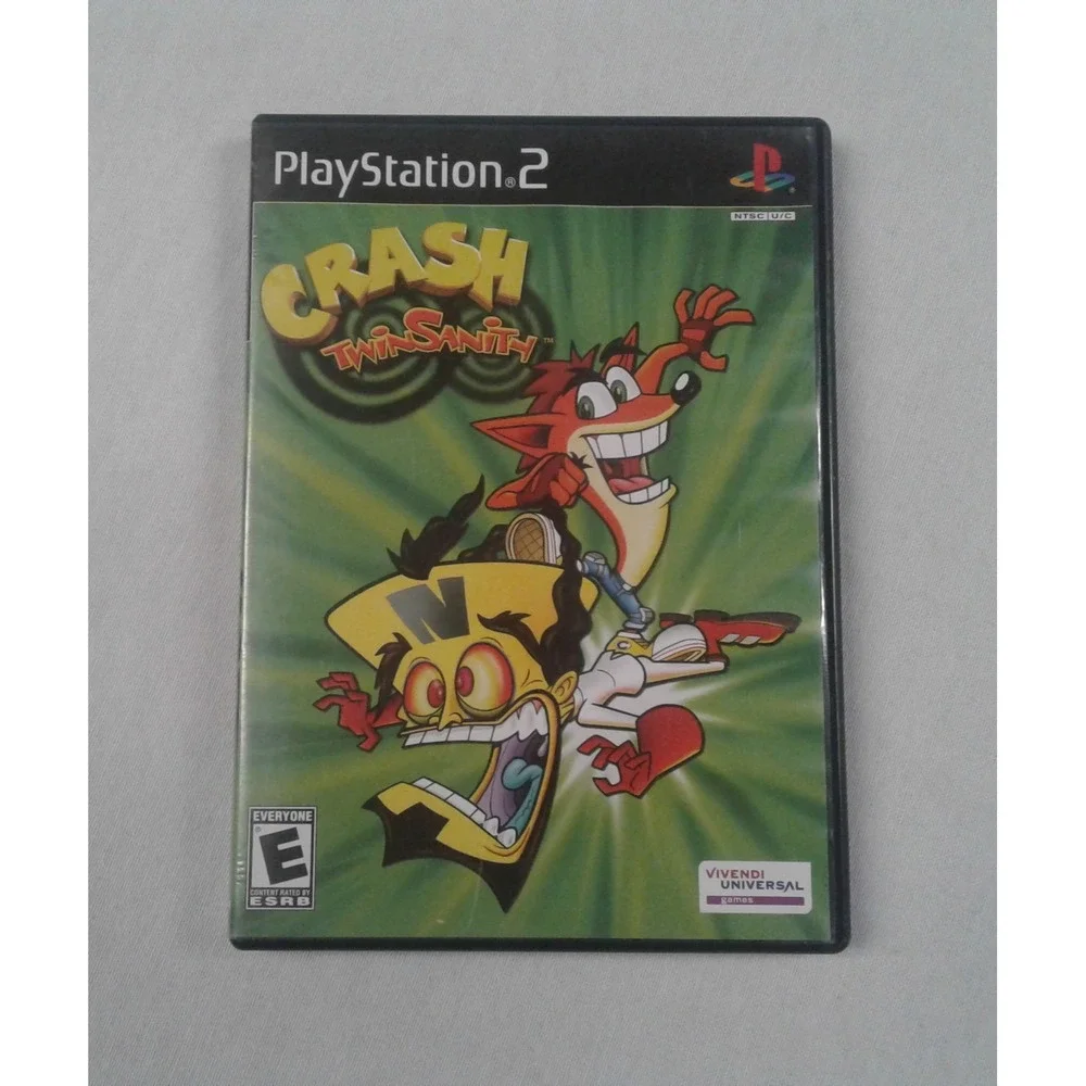 Crash TwinSanity - Sony Playstation 2 (PS2) Video Game